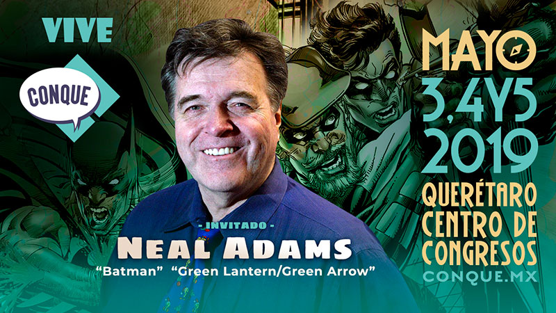 Neal Adams vendrá a la Conque 2019