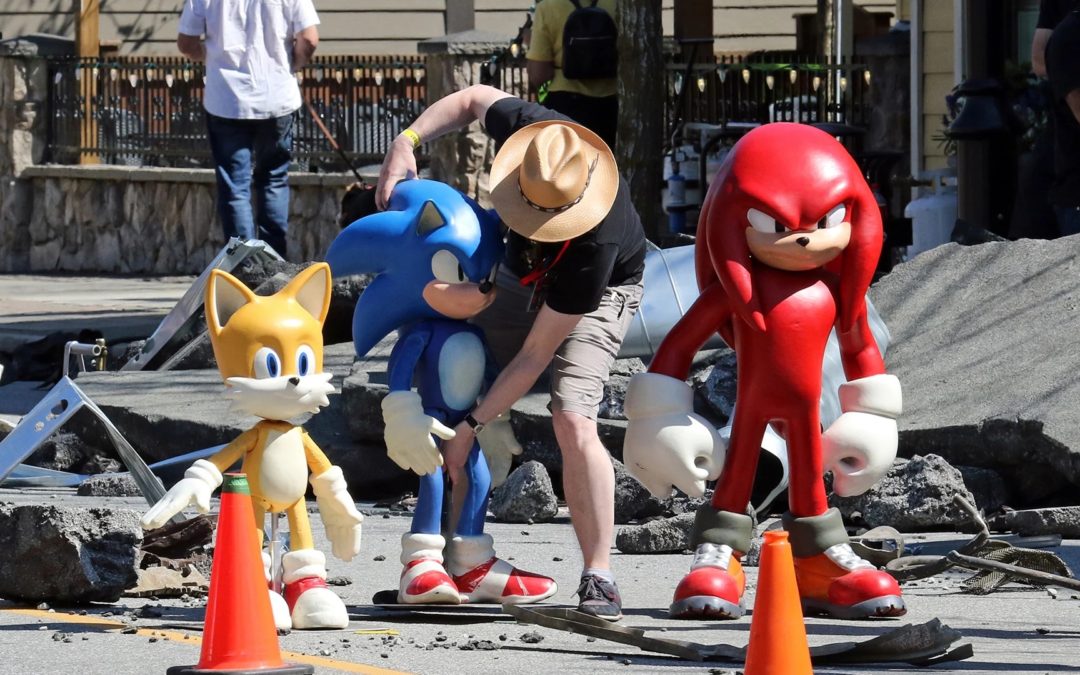 Imágenes Filtradas del Set de Grabación de Sonic 2, Nos Revelan Que Knuckles y Tails Se Unirán A Esta Nueva Aventura